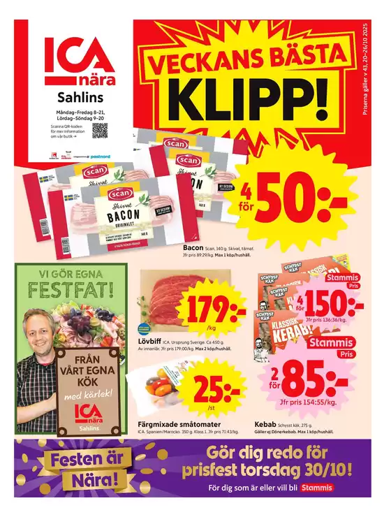 ICA Nära reklamblad