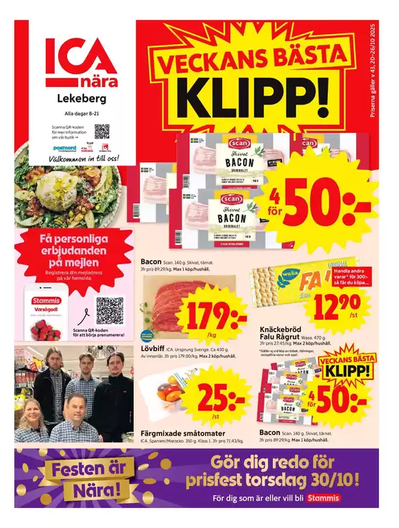 ICA Nära reklamblad