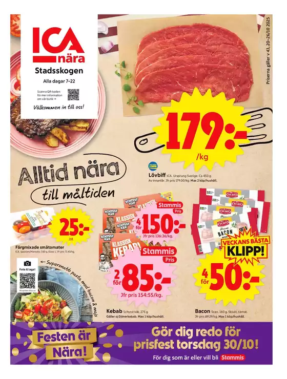 ICA Nära reklamblad
