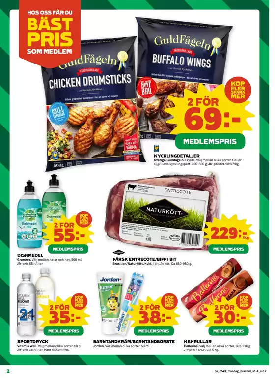 Coop reklamblad