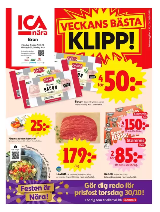 ICA Nära reklamblad