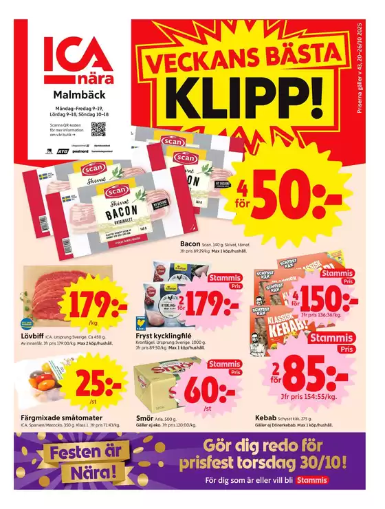 ICA Nära reklamblad