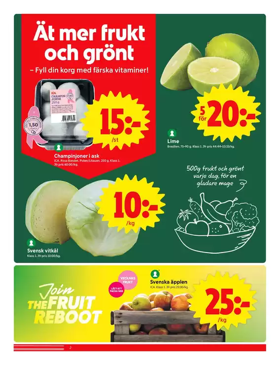 ICA Nära reklamblad