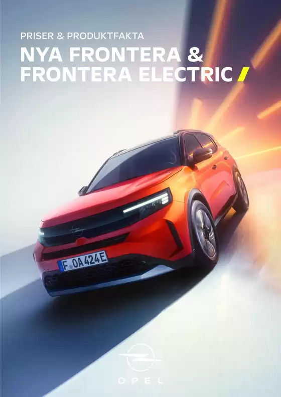 Opel-katalog i Mölndal | Opel frontera my26 | 2025-10-22T00:00:00.000Z - 2025-11-05T00:00:00.000Z