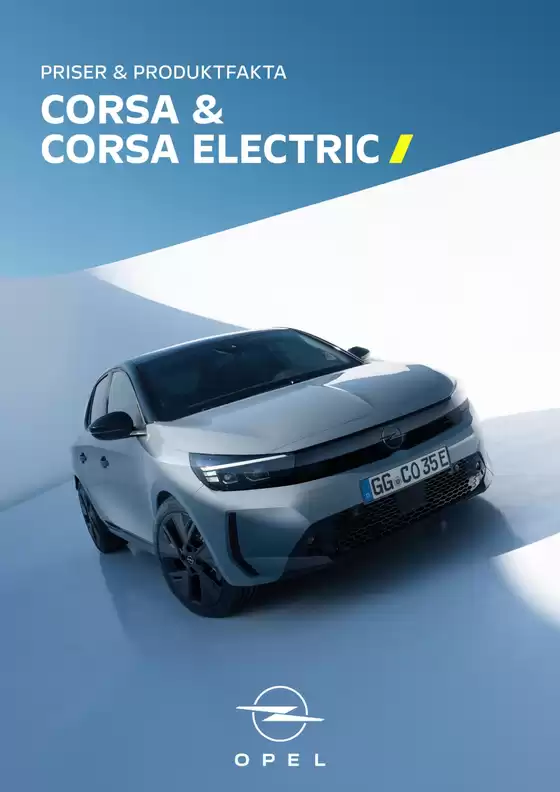 Opel-katalog i Mölndal | Opel corsa my26 | 2025-10-22T00:00:00.000Z - 2025-11-05T00:00:00.000Z