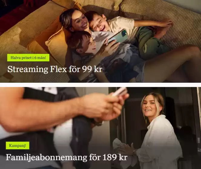 Kampanjpriser!