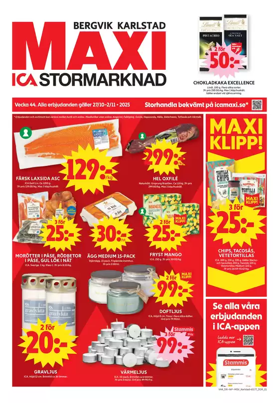 ICA Maxi reklamblad