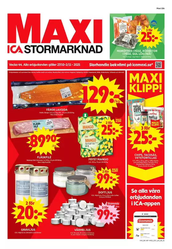 ICA Maxi reklamblad