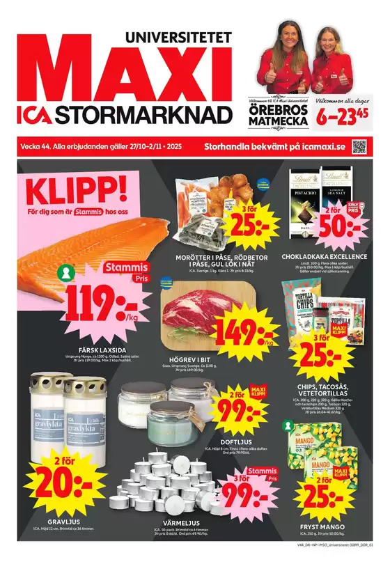 ICA Maxi reklamblad