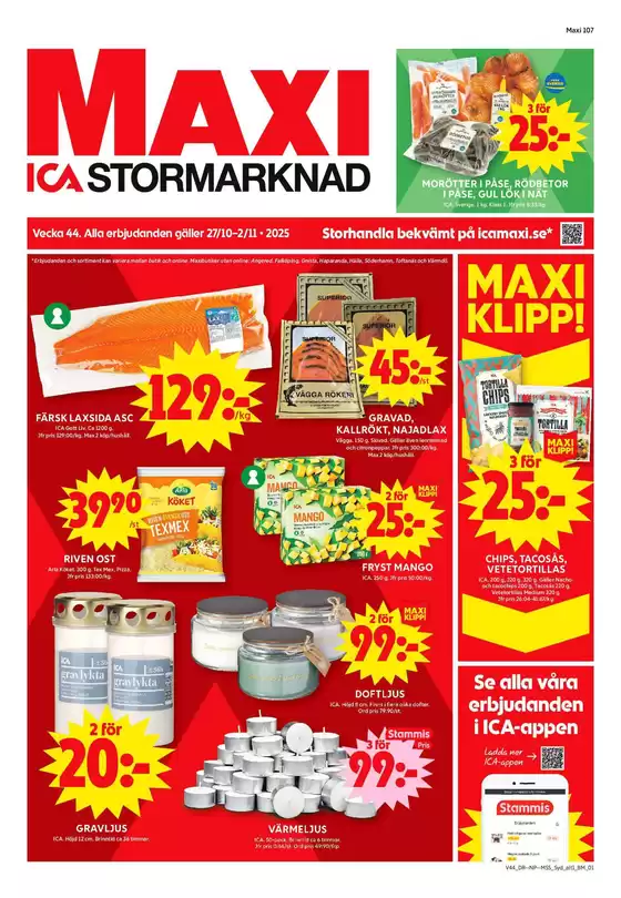 ICA Maxi reklamblad