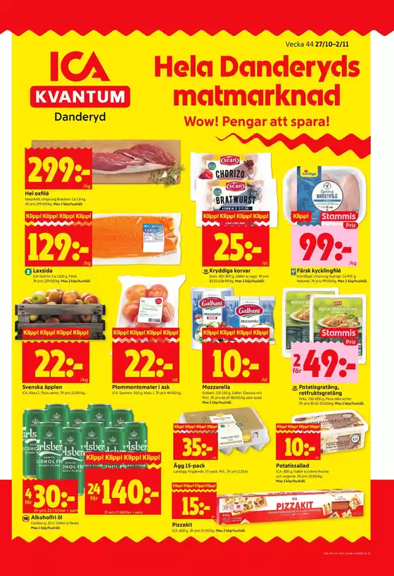 ICA Kvantum reklamblad