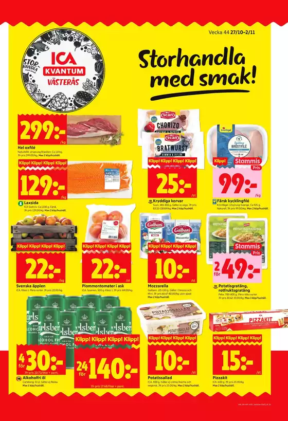 ICA Kvantum reklamblad