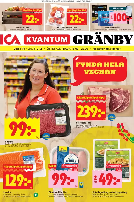 ICA Kvantum reklamblad