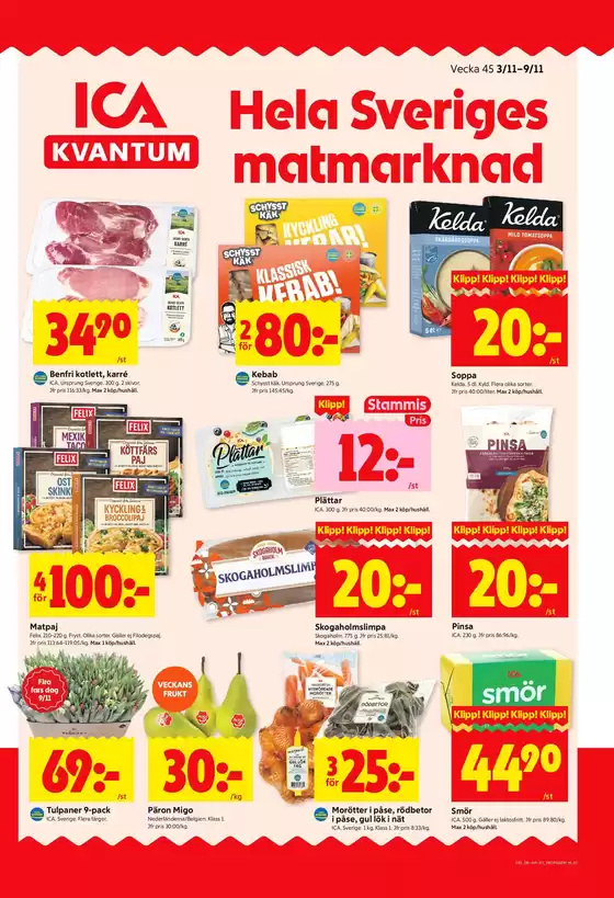 ICA Kvantum reklamblad