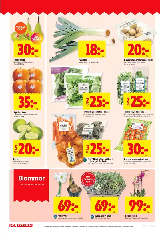 ICA Kvantum reklamblad