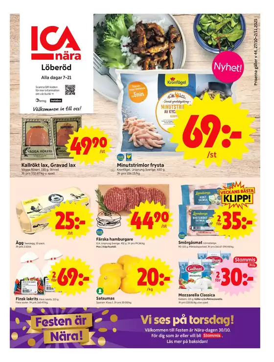 ICA Nära reklamblad