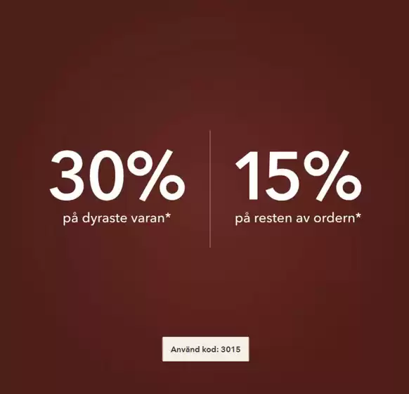 La Redoute-katalog | Upp till 30%! | 2025-10-27T00:00:00.000Z - 2025-11-05T00:00:00.000Z