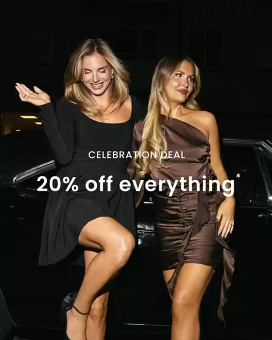 Bubbleroom-katalog i Kista | Celebration deal 20% Off everything! | 2025-10-27T00:00:00.000Z - 2025-11-11T00:00:00.000Z