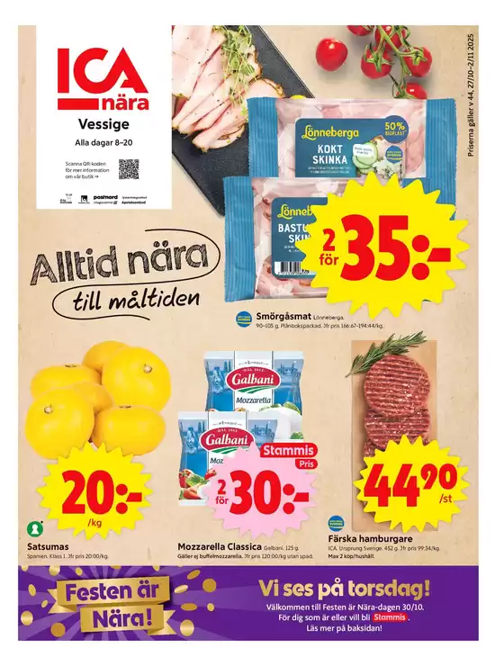 ICA Nära reklamblad