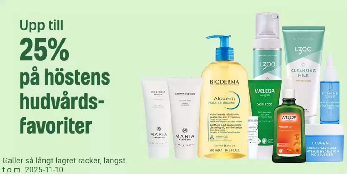 Apotea-katalog i Halmstad | Kampanjpriser! | 2025-10-29T00:00:00.000Z - 2025-11-10T00:00:00.000Z