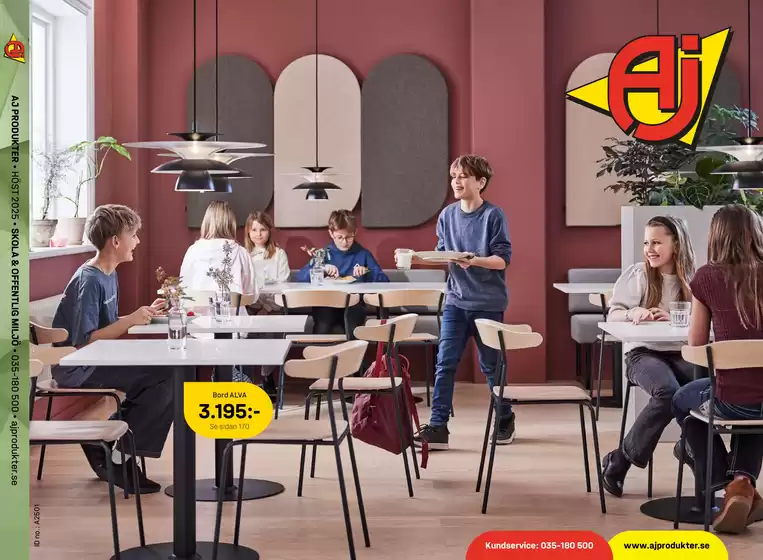 AJ Produkter-katalog i Linköping | Skola & utbildning! | 2025-10-29T00:00:00.000Z - 2025-12-31T00:00:00.000Z