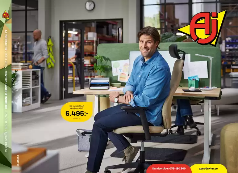 AJ Produkter-katalog i Linköping | Kontor, lager & industri! | 2025-10-29T00:00:00.000Z - 2025-12-31T00:00:00.000Z
