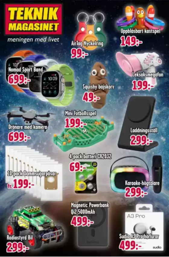 Teknikmagasinet-katalog i Mariestad | Teknik magasinet! | 2025-10-29T00:00:00.000Z - 2025-11-12T00:00:00.000Z