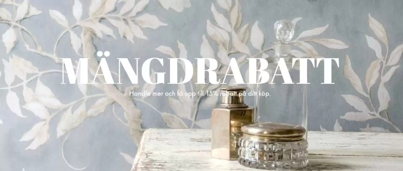 Engelska Tapetmagasinet-katalog i Borås | Mängdrabatt!  | 2025-10-30T00:00:00.000Z - 2025-11-14T00:00:00.000Z