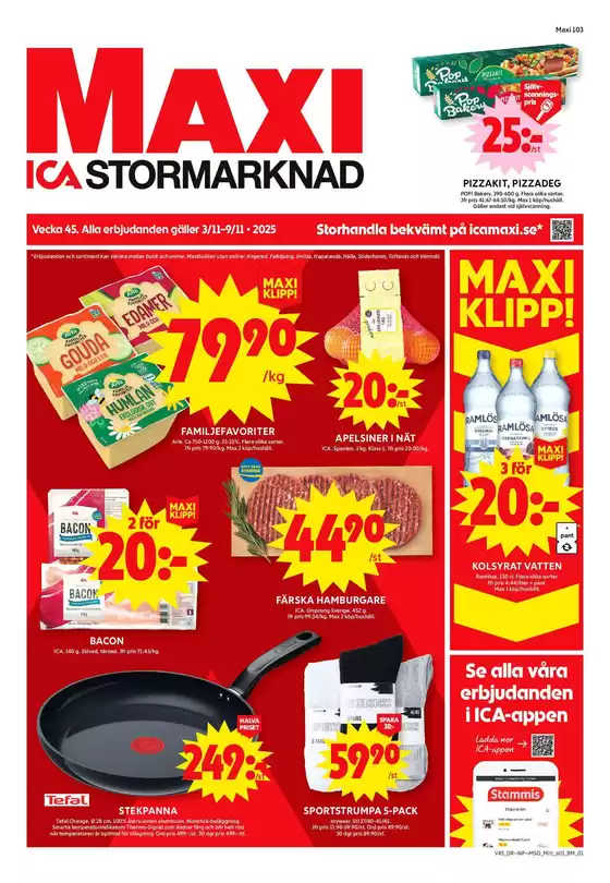 ICA Maxi reklamblad