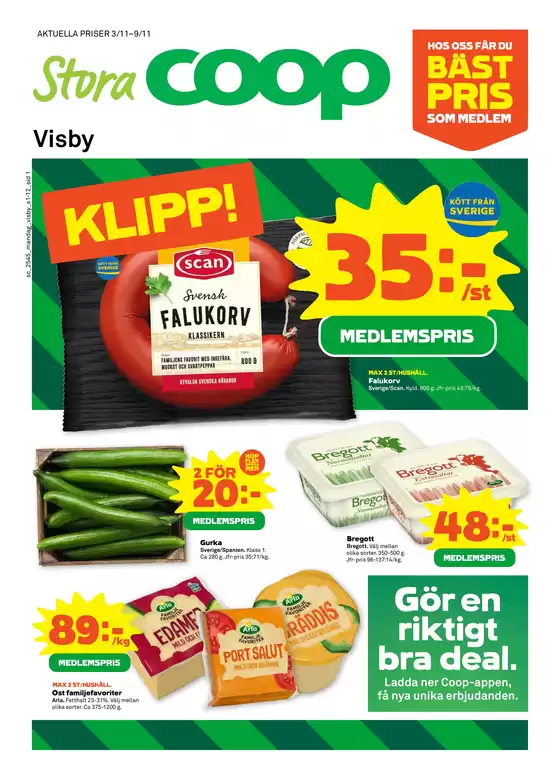 Stora Coop-katalog i Sundbyberg | Exklusiva deals för våra kunder | 2025-11-03T00:00:00.000Z - 2025-11-09T00:00:00.000Z
