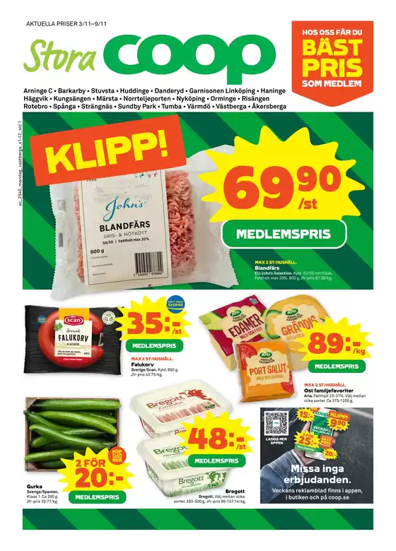 Stora Coop reklamblad