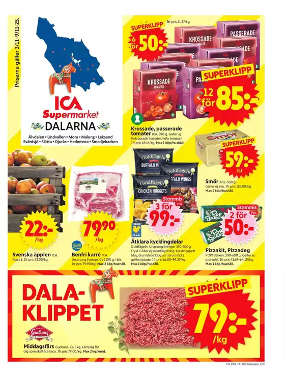 ICA Supermarket reklamblad