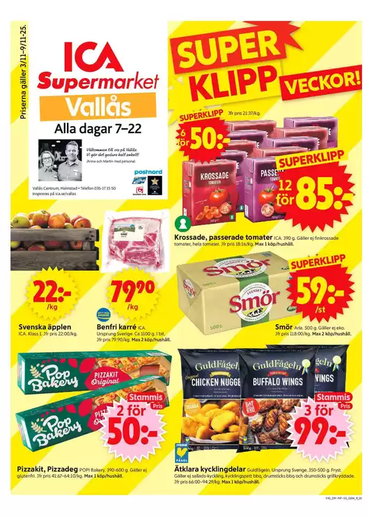 ICA Supermarket reklamblad