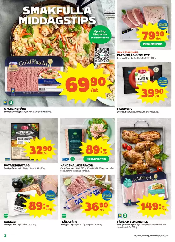 Coop reklamblad