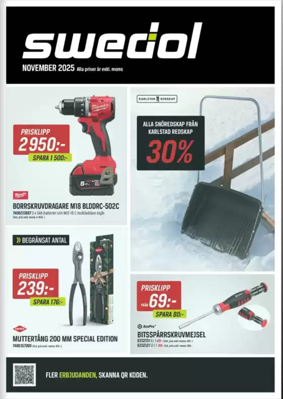 Tools-katalog | Månadens kampanjblad! | 2025-11-03T00:00:00.000Z - 2025-11-30T00:00:00.000Z