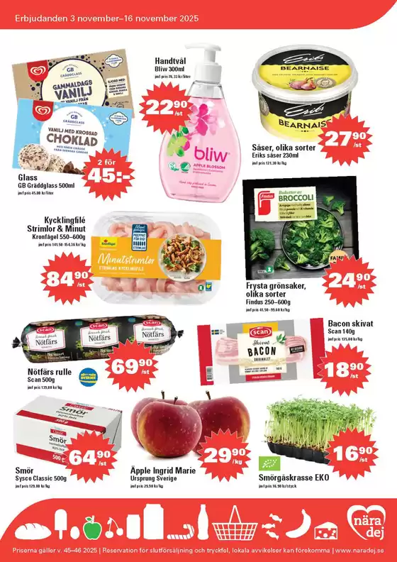 Nära dej-katalog i Malmö | Välkommen till din närmsta Nära Dej butik! | 2025-11-03T00:00:00.000Z - 2025-11-16T00:00:00.000Z