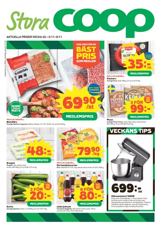 Stora Coop-katalog i Smögen | Aktuella deals och erbjudanden | 2025-11-03T00:00:00.000Z - 2025-11-09T00:00:00.000Z