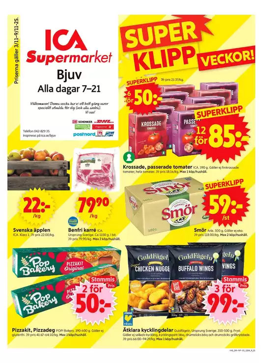 ICA Supermarket reklamblad