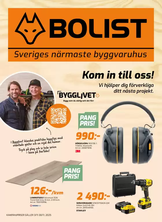 Bolist-katalog i Filipstad | Kom in till oss! | 2025-11-04T00:00:00.000Z - 2025-11-30T00:00:00.000Z