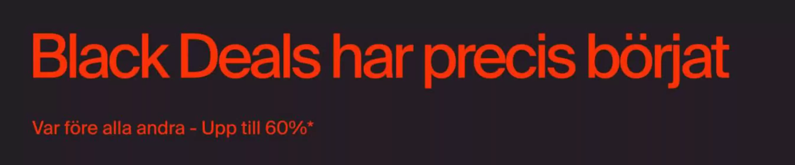 Boozt-katalog | Black deals har precis börjat! | 2025-11-06T00:00:00.000Z - 2025-11-21T00:00:00.000Z