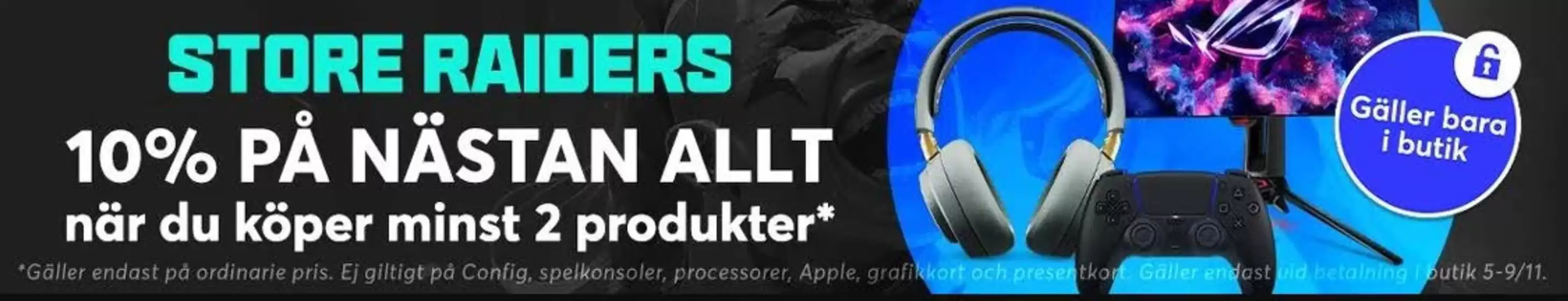 Webhallen-katalog i Valbo | Köp 2 produkter i butik få 10% rabatt! | 2025-11-07T00:00:00.000Z - 2025-11-28T00:00:00.000Z