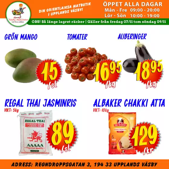 Väsby Matcenter-katalog i Solna | Kampanjpriser! | 2025-11-07T00:00:00.000Z - 2025-11-09T00:00:00.000Z