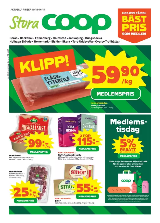 Stora Coop-katalog i Ämnebo | Exklusiva fynd | 2025-11-10T00:00:00.000Z - 2025-11-16T00:00:00.000Z