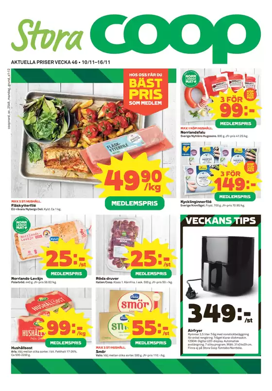 Stora Coop-katalog i Ämnebo | Top-deals och rabatter | 2025-11-10T00:00:00.000Z - 2025-11-16T00:00:00.000Z