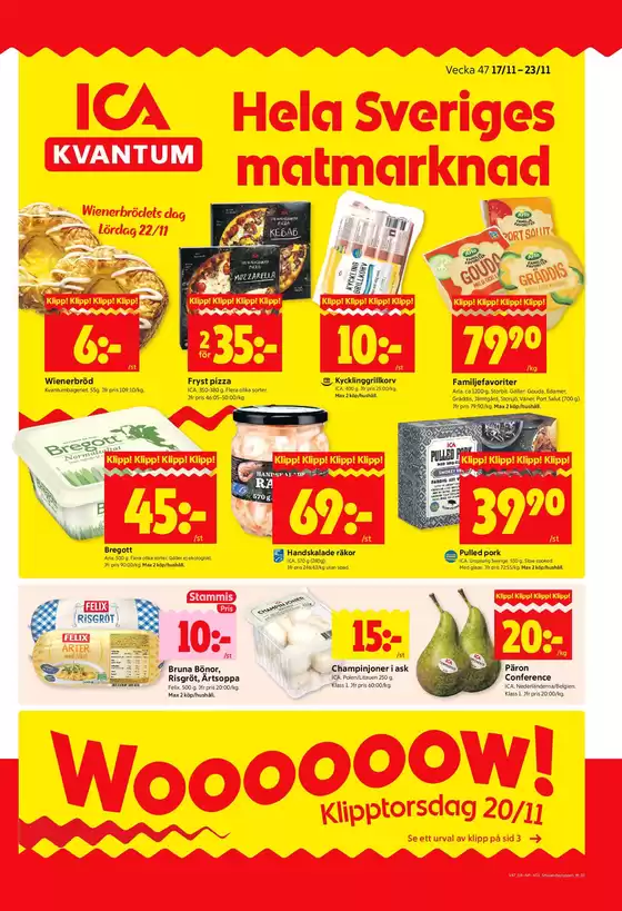 ICA Kvantum-katalog i Tyresö | Spara nu med våra deals | 2025-11-17T00:00:00.000Z - 2025-11-23T00:00:00.000Z