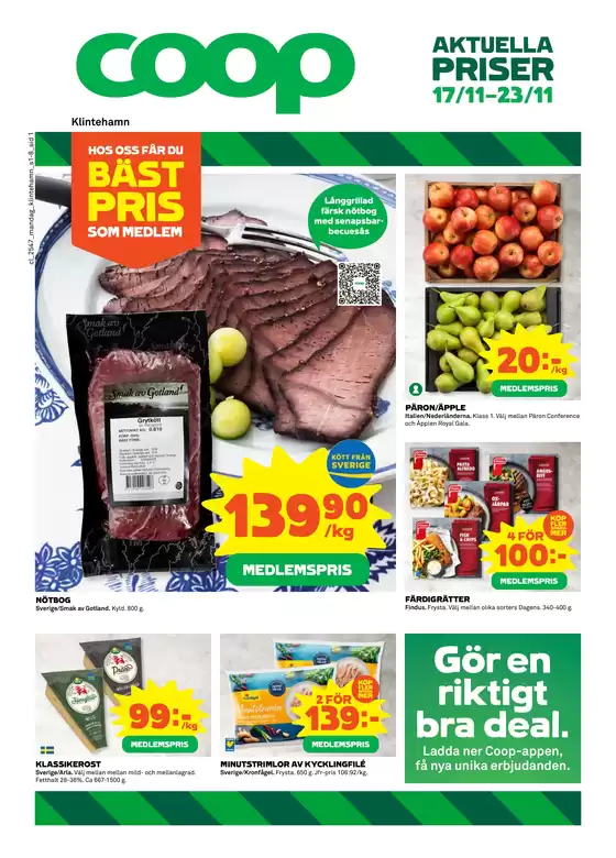 Coop-katalog i Ludvika | Coop reklamblad | 2025-11-17T00:00:00.000Z - 2025-11-23T00:00:00.000Z