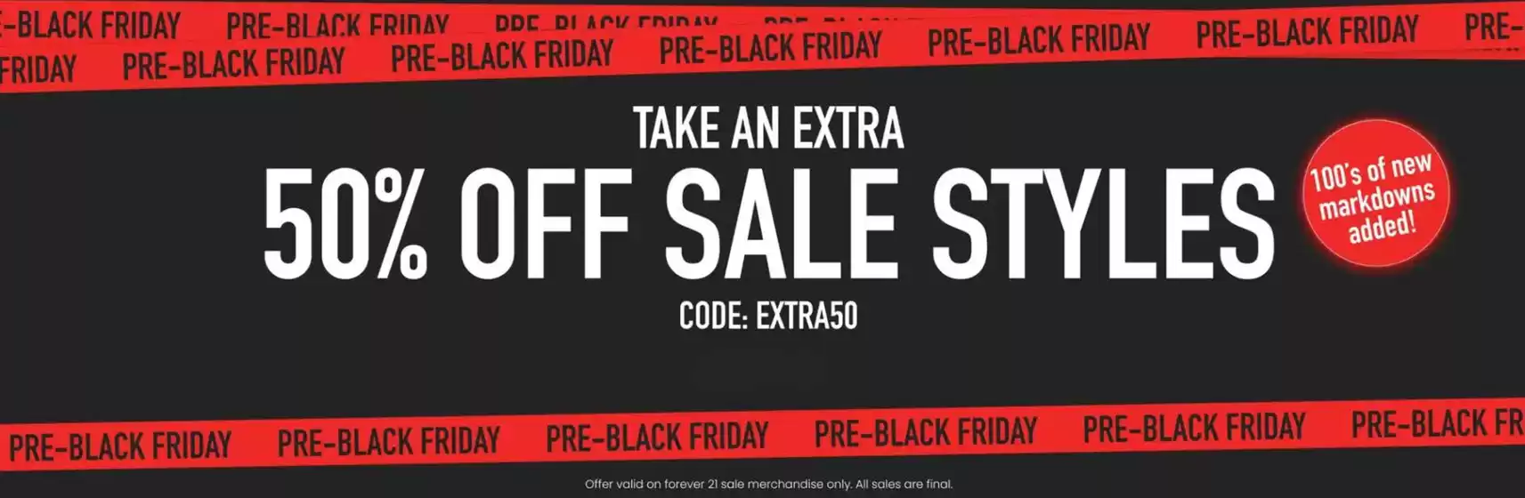 Forever 21-katalog i Falköping | 50% Off sale styles! | 2025-11-17T00:00:00.000Z - 2025-11-21T00:00:00.000Z