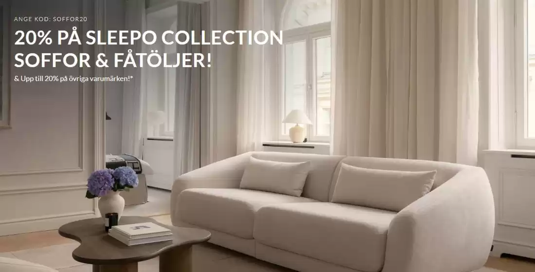Sleepo-katalog i Borlänge | Upp till 30% ! | 2025-11-17T00:00:00.000Z - 2025-12-01T00:00:00.000Z