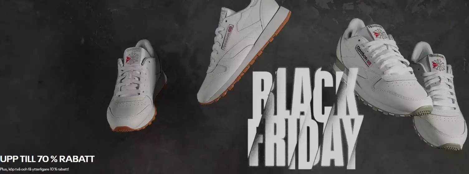 Reebok-katalog i Helsingborg | Black Friday! Upp till 70% rabatt. | 2025-11-20T00:00:00.000Z - 2025-11-30T00:00:00.000Z