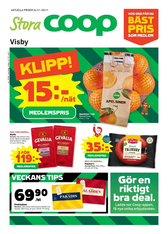 Stora Coop-katalog i Arvika | Våra bästa fynd | 2025-11-24T00:00:00.000Z - 2025-11-30T00:00:00.000Z